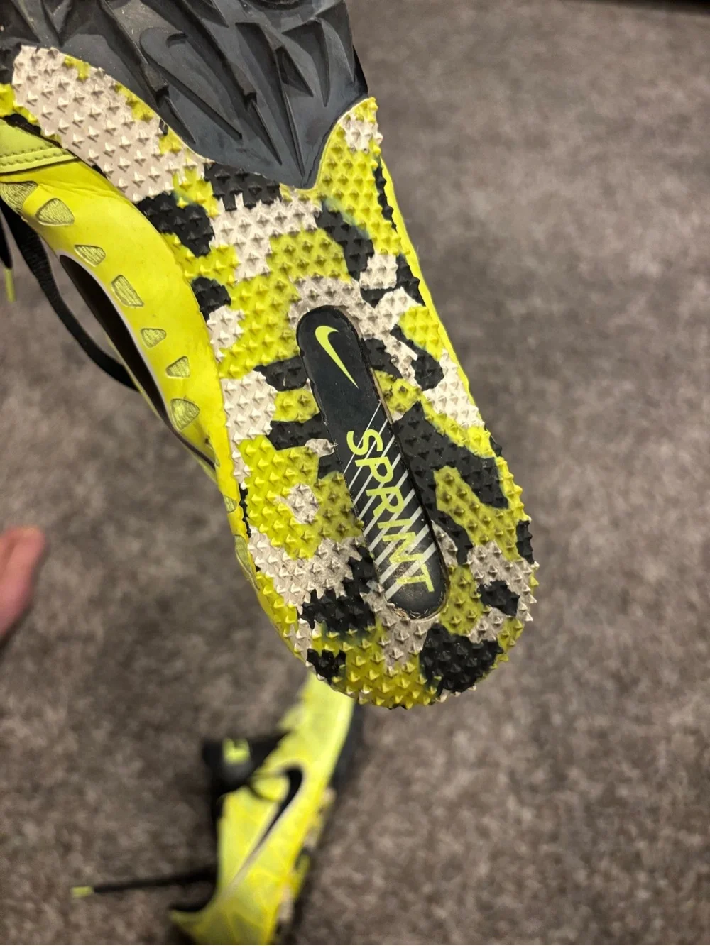 Nike size bright